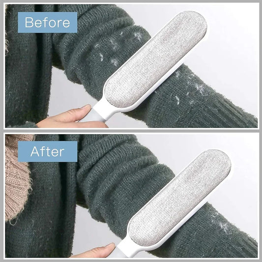 Brush with Self-Cleaning Base Set Pet Hair Remover Brush Portable Dog & Cat Hair Remover Clothes Sofa Car Seat Cleaning Hot comb