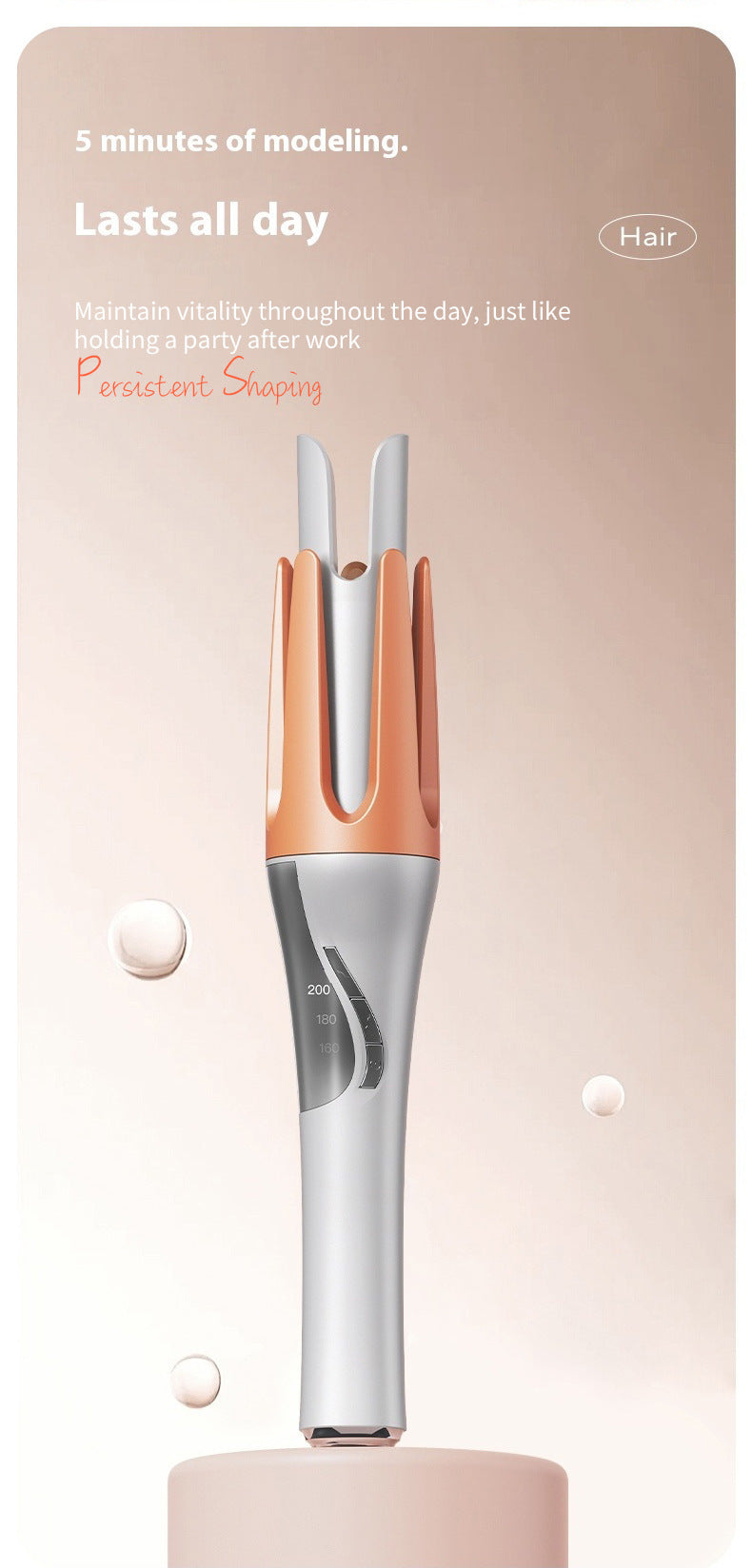 Automatic Hair Curler Portable Multifunction Curlers Hair Perm