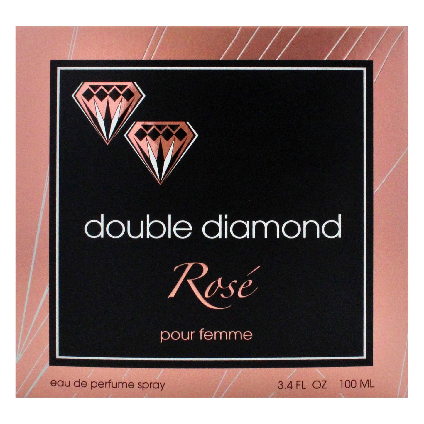 Double Diamond Rose perfume 3.4 oz / 100 ml for female