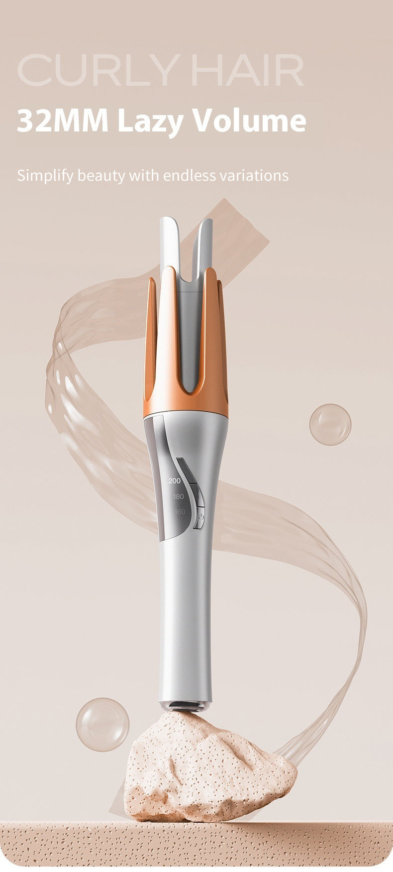 Automatic Hair Curler Portable Multifunction Curlers Hair Perm